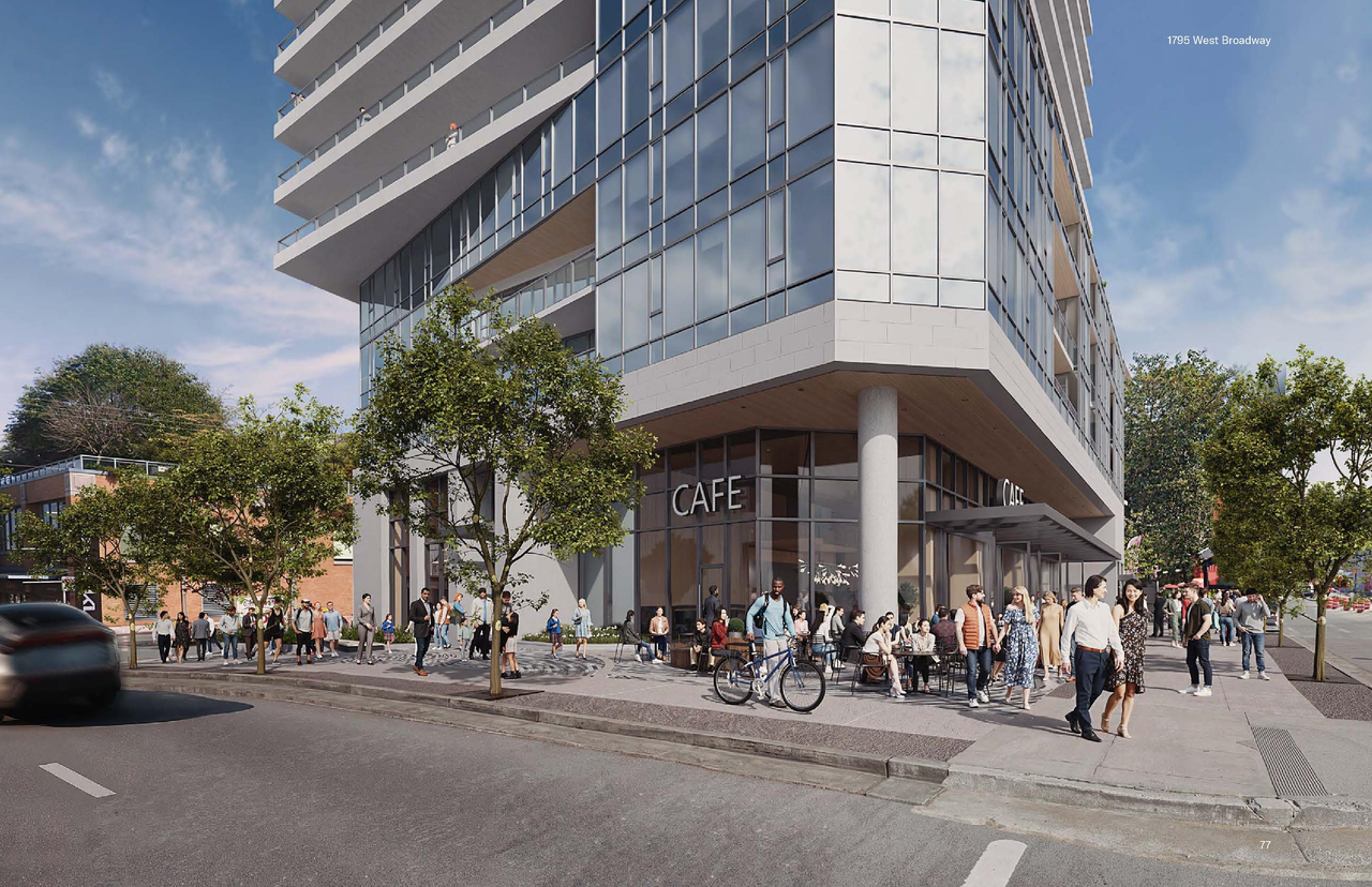 Rendering of building from page 79 of the file 'Application booklet'
