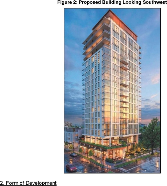 Rendering of building from page 4 of the file 'Report'