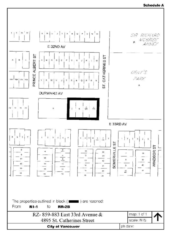 Construction site plan for project from page 11 of the file 'Referral report'
