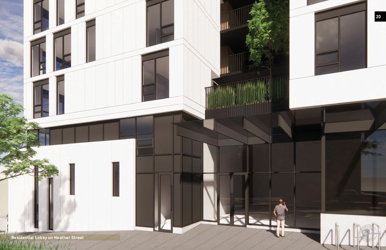 Rendering of building from page 20 of the file 'Application booklet'