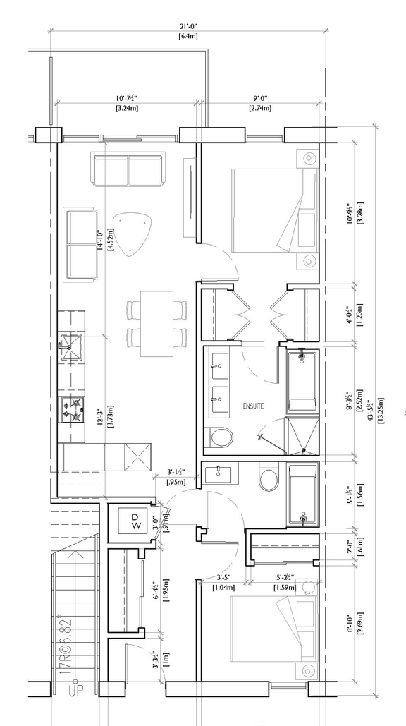 Floor plan for project from page 57 of the file 'Application booklet'