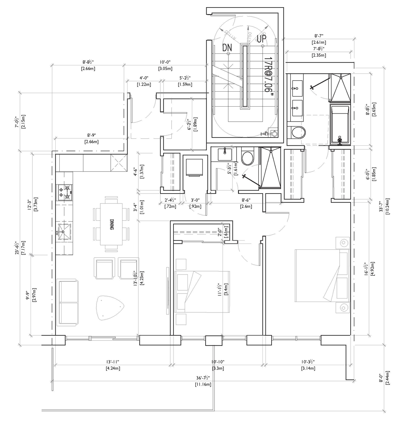 Floor plan for project from page 60 of the file 'Application booklet'