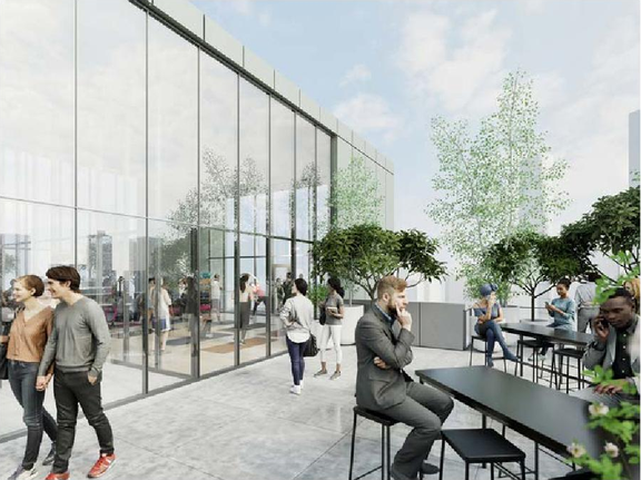 Rendering of building from page 26 of the file 'Application booklet'