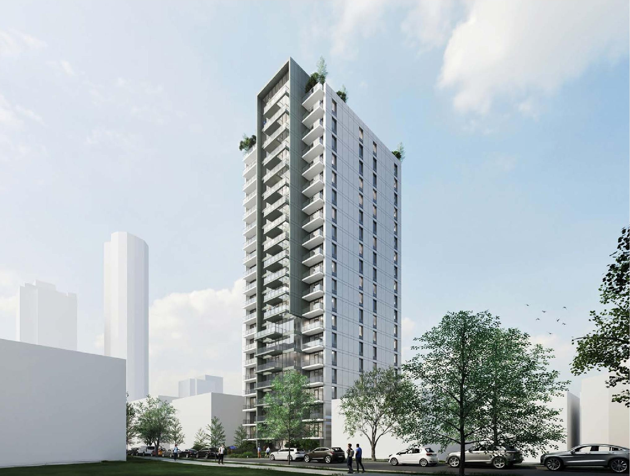 Rendering of building from page 45 of the file 'Application booklet'