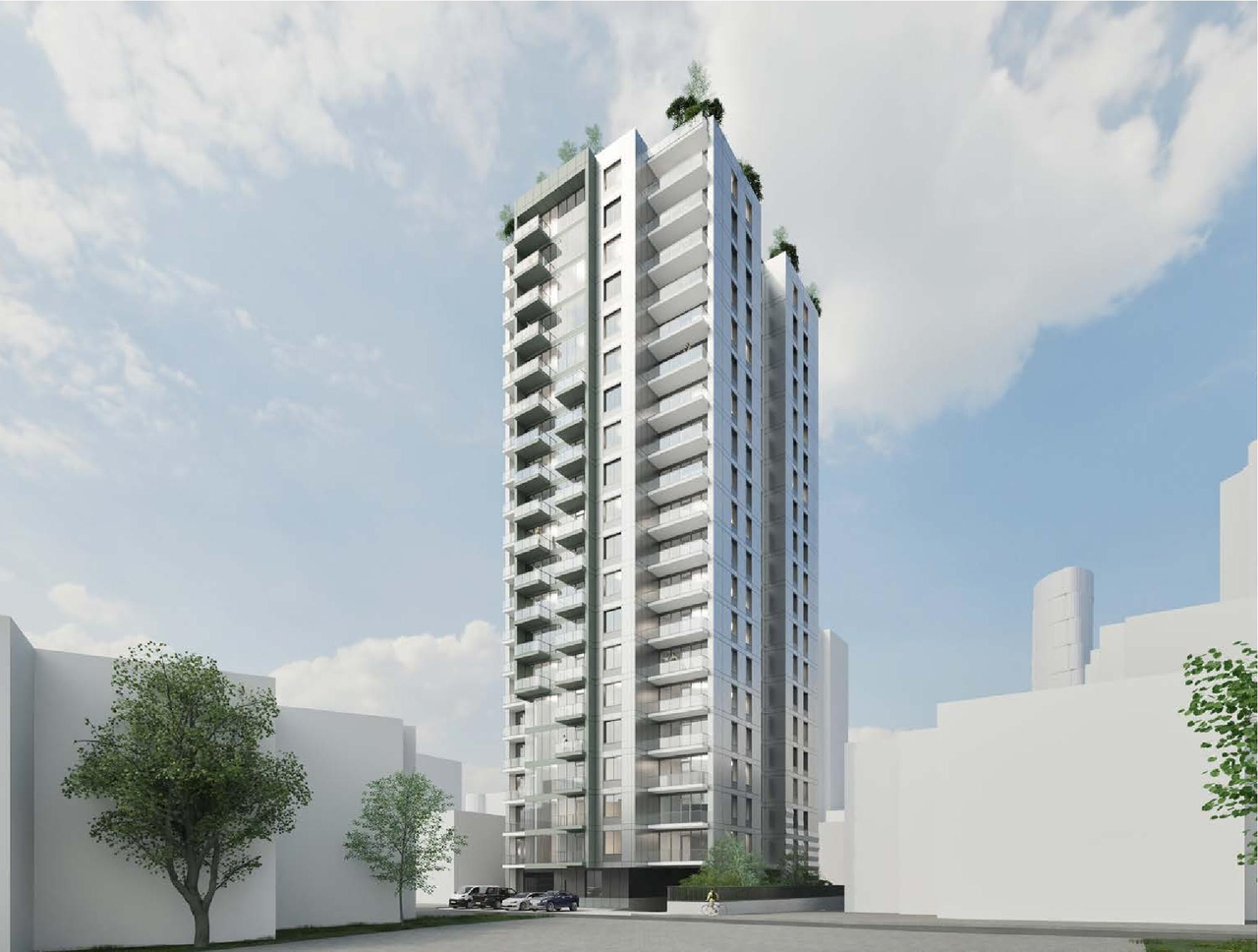Rendering of building from page 46 of the file 'Application booklet'