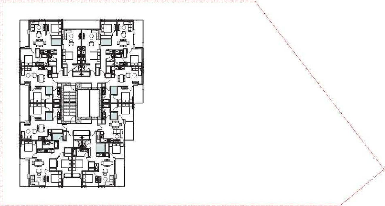 Floor plan for project from page 34 of the file 'Referral report'