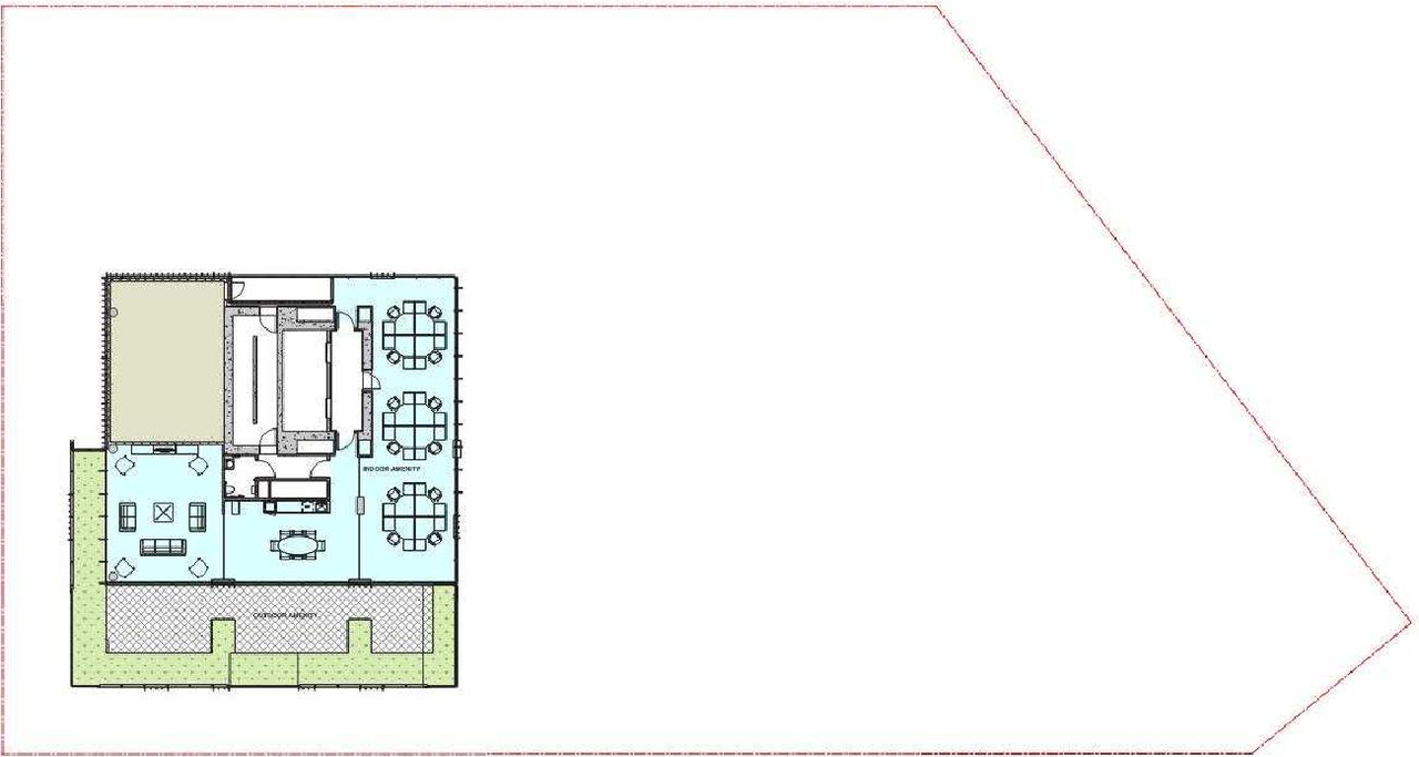 Floor plan for project from page 35 of the file 'Referral report'