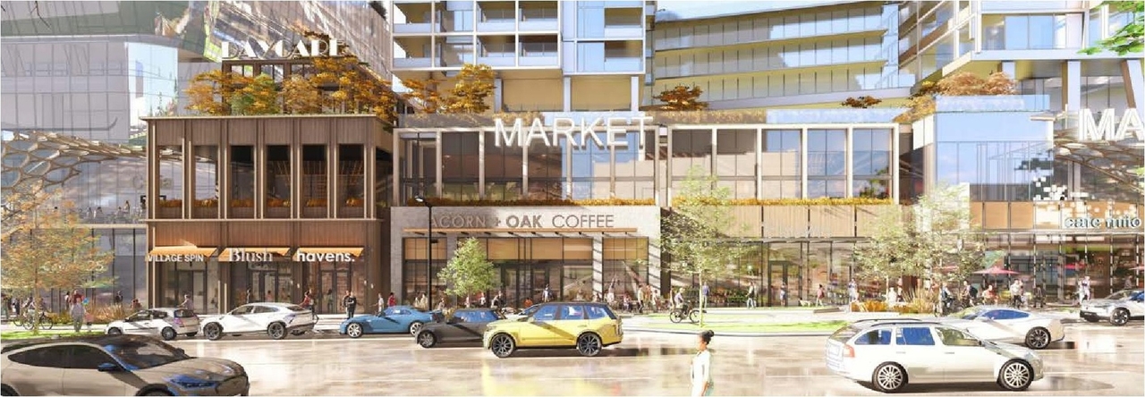 Rendering of building from page 55 of the file 'Application booklet'