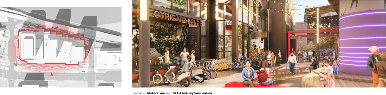 Rendering of building from page 55 of the file 'Application booklet'