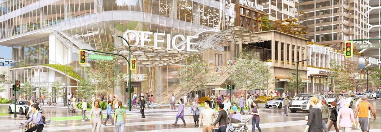 Rendering of building from page 56 of the file 'Application booklet'