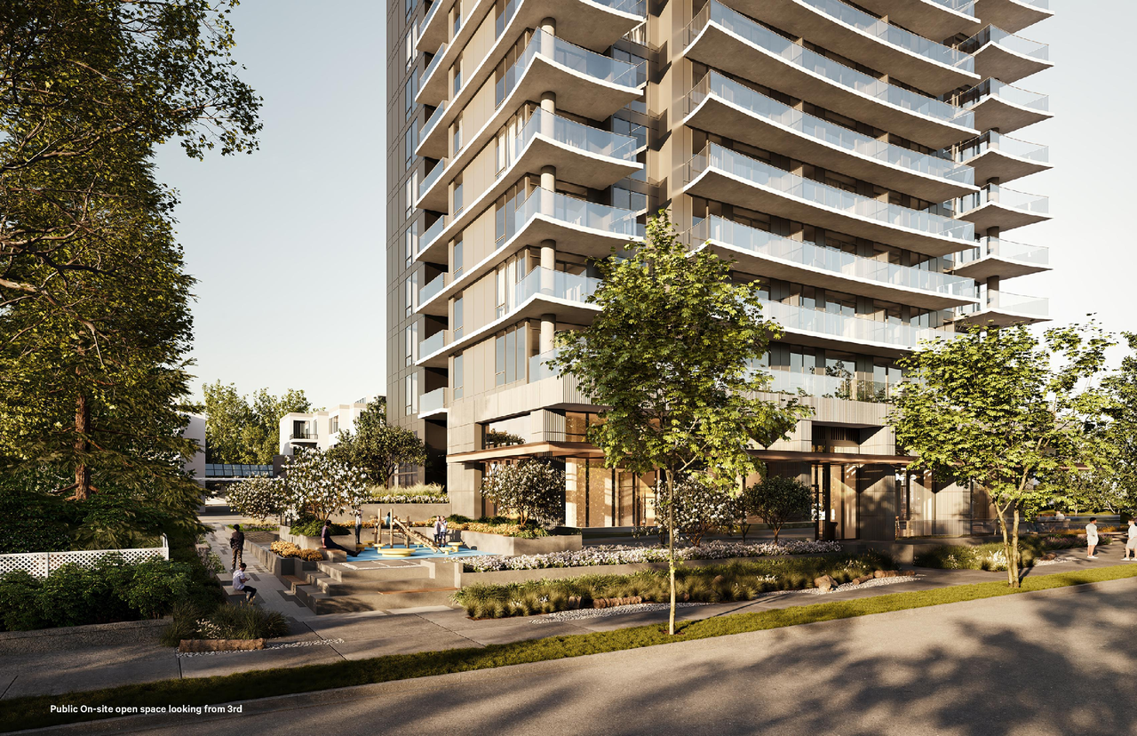 Rendering of building from page 41 of the file 'Application booklet'