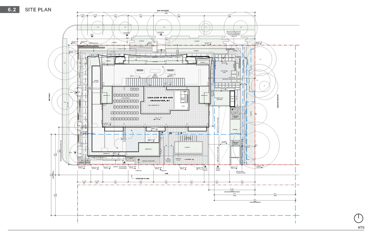 Floor plan for project from page 55 of the file 'Application booklet'