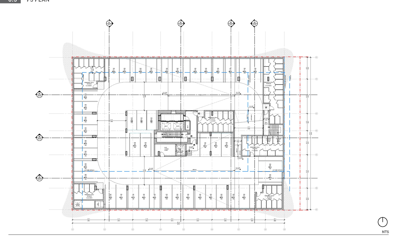 Floor plan for project from page 59 of the file 'Application booklet'