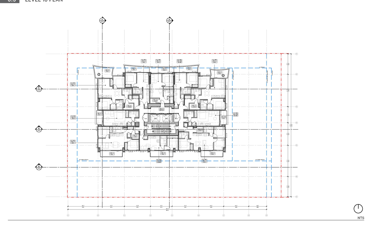 Floor plan for project from page 69 of the file 'Application booklet'