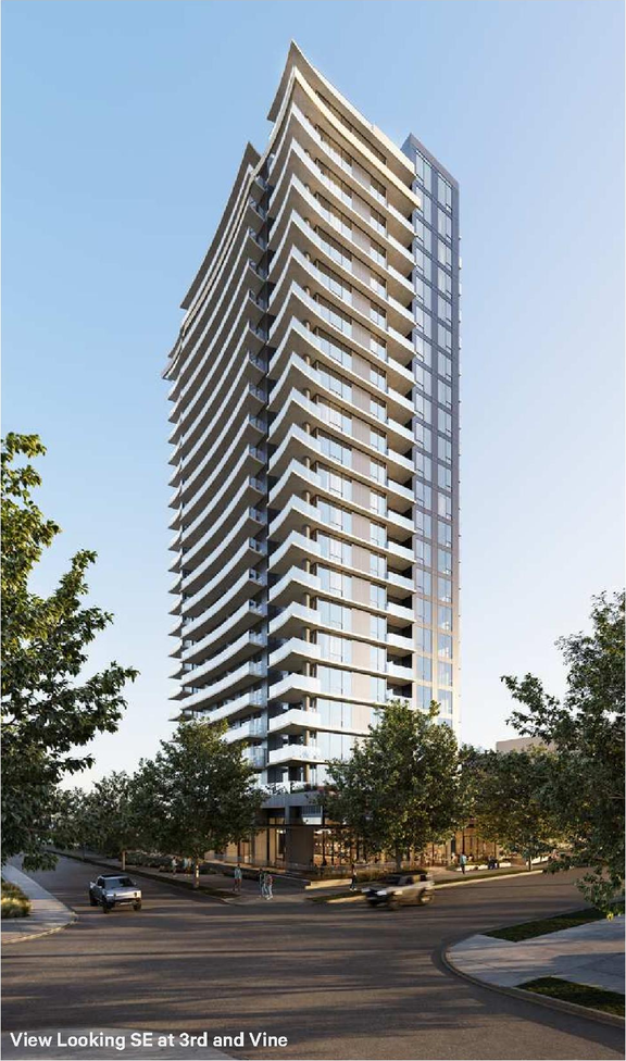 Rendering of building from page 83 of the file 'Application booklet'