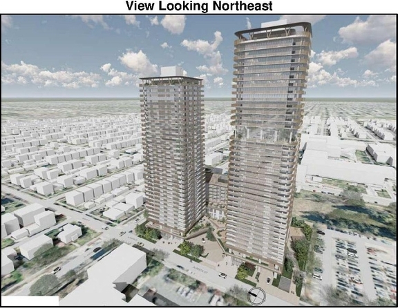 Rendering of building from page 62 of the file 'Referral report'