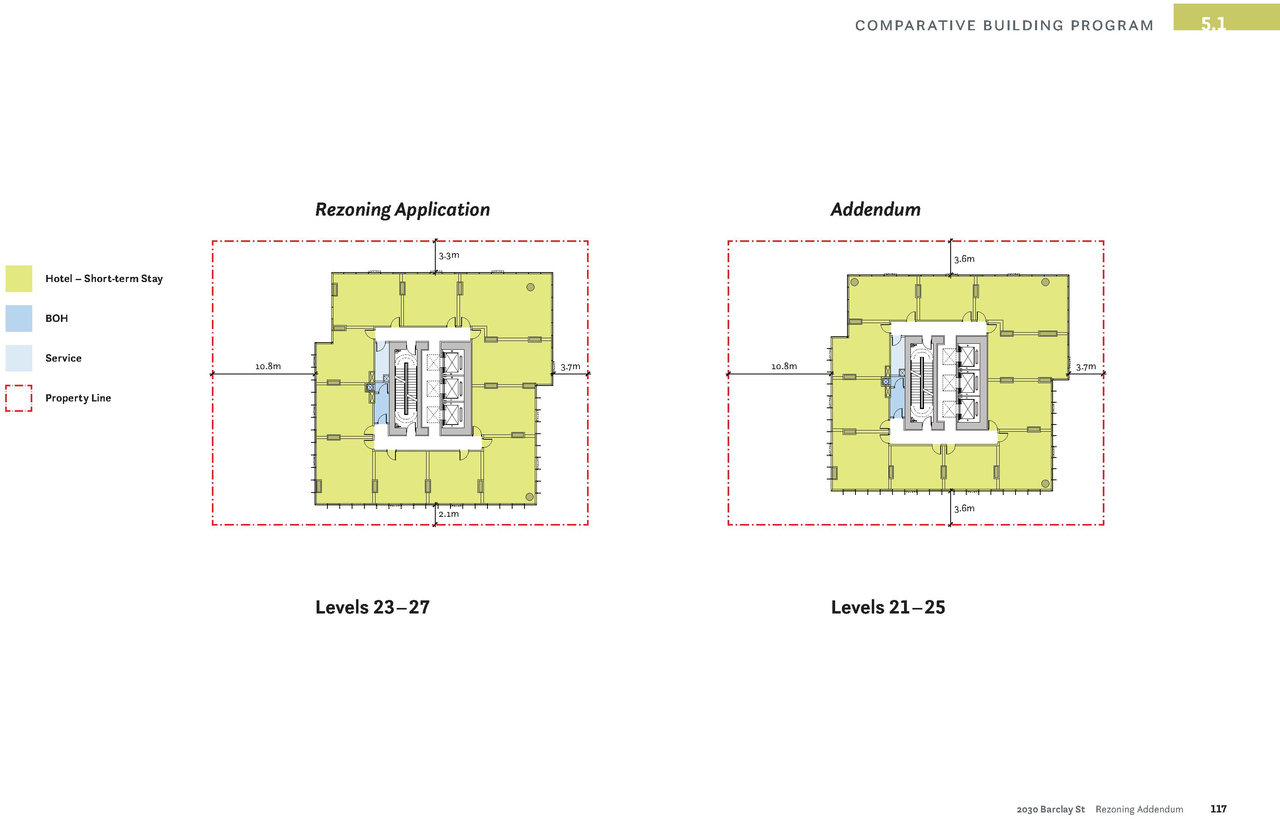 Floor plan for project from page 117 of the file 'Application booklet'