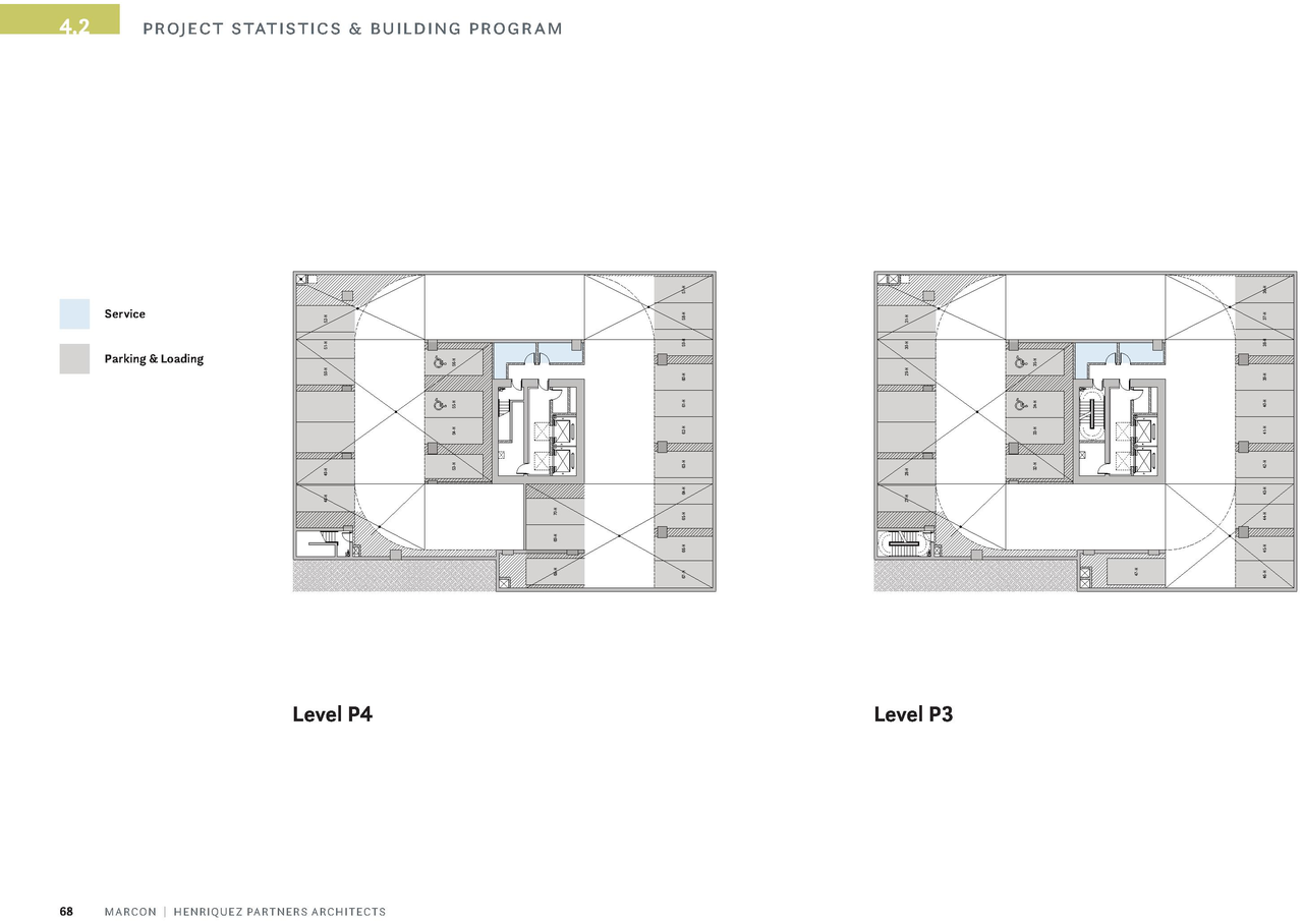 Floor plan for project from page 68 of the file 'Application booklet'