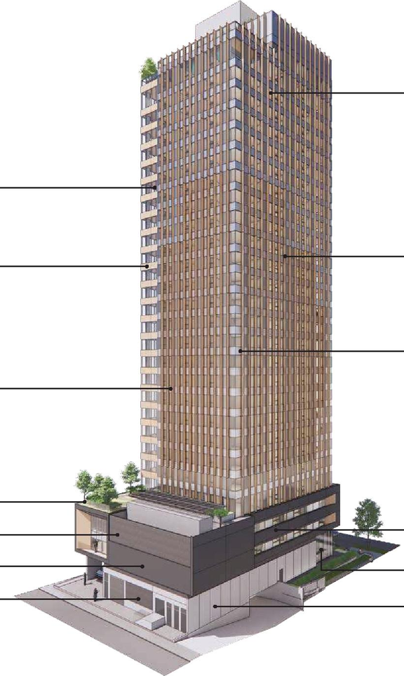 Rendering of building from page 91 of the file 'Application booklet'