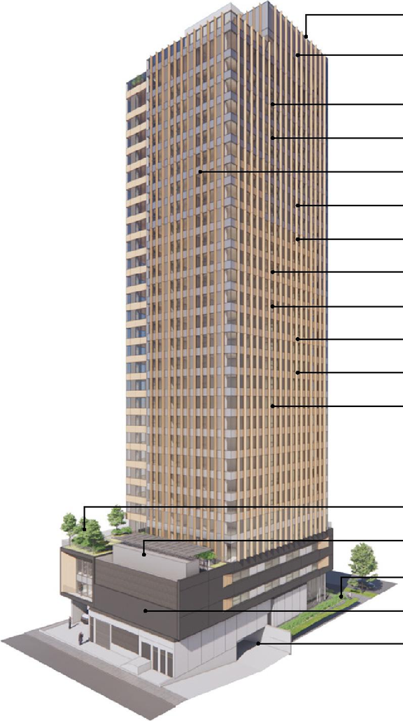 Rendering of building from page 101 of the file 'Application booklet'