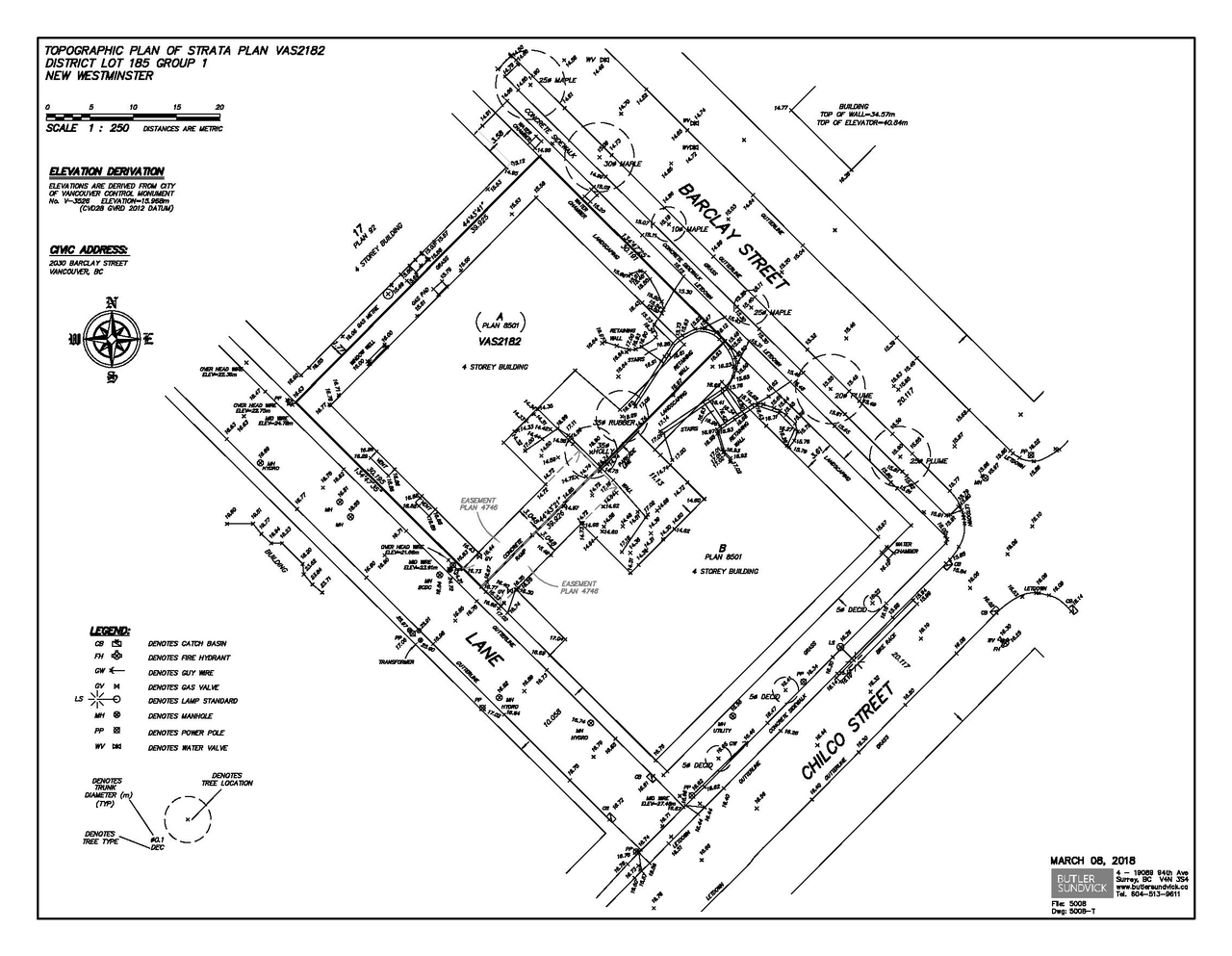 Construction site plan for project from page 149 of the file 'Application booklet'