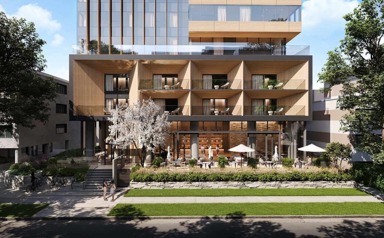 Rendering of building from page 58 of the file 'Application booklet'
