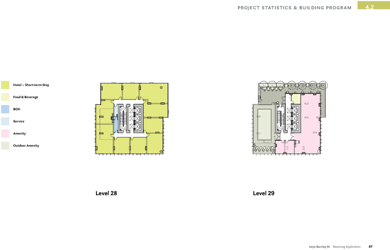 Floor plan for project from page 67 of the file 'Application booklet'