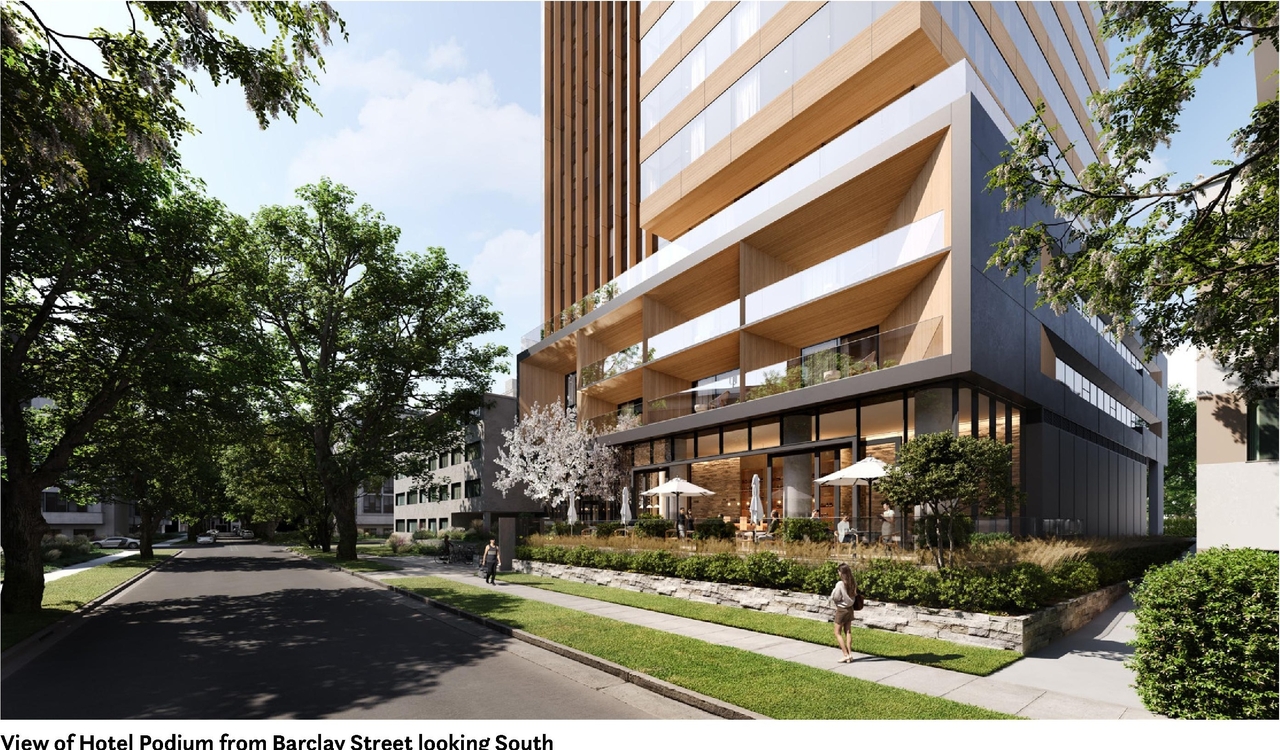 Rendering of building from page 81 of the file 'Application booklet'
