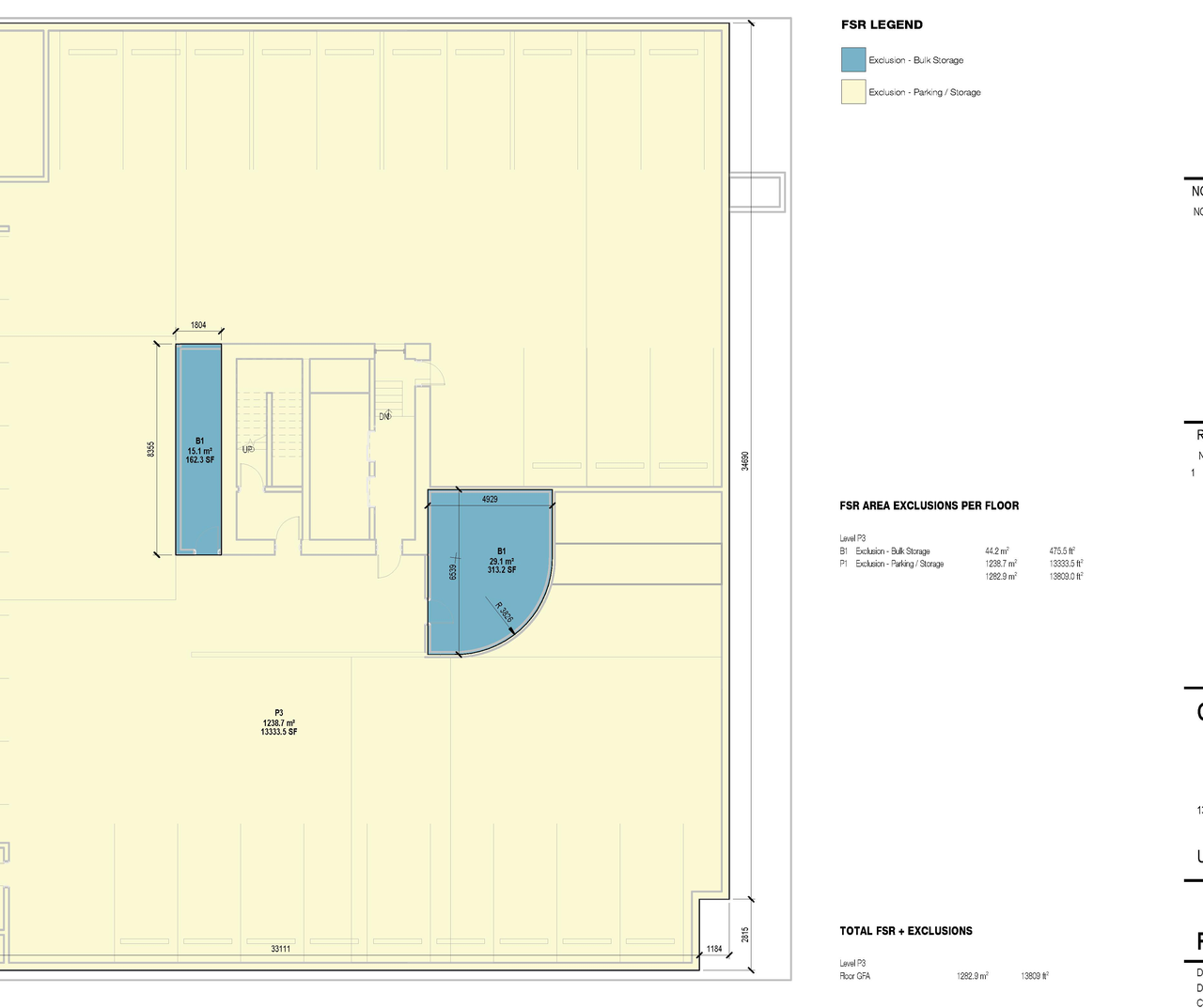 Floor plan for project from page 10 of the file 'Architectural drawings'