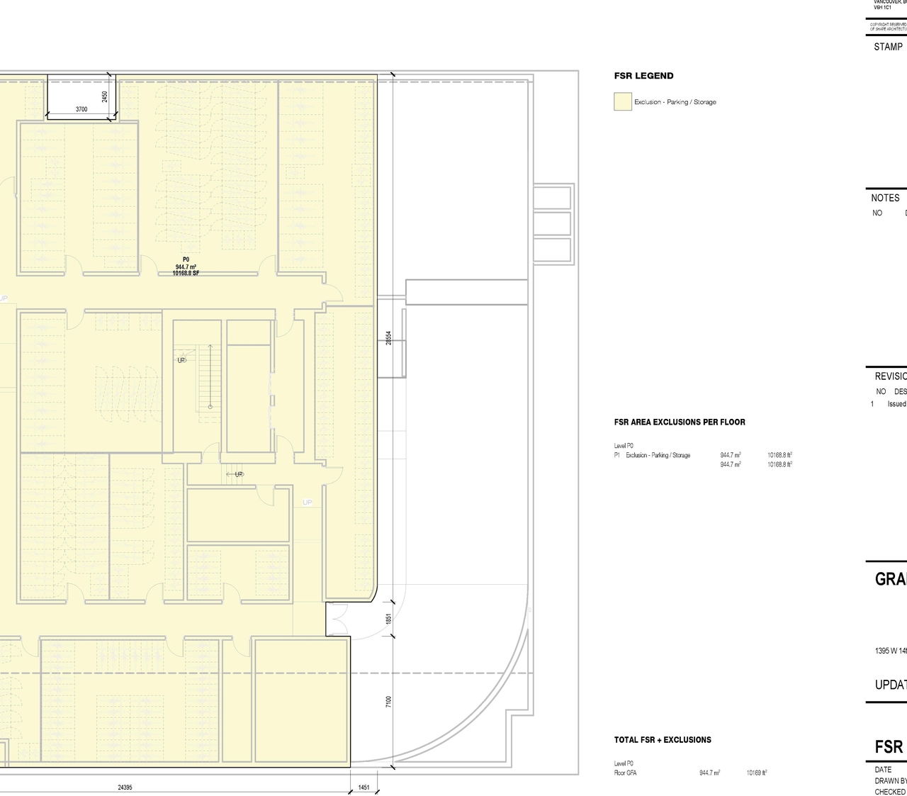 Floor plan for project from page 13 of the file 'Architectural drawings'