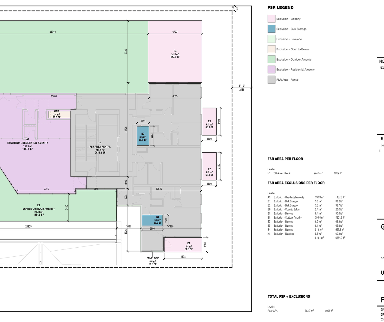Floor plan for project from page 18 of the file 'Architectural drawings'