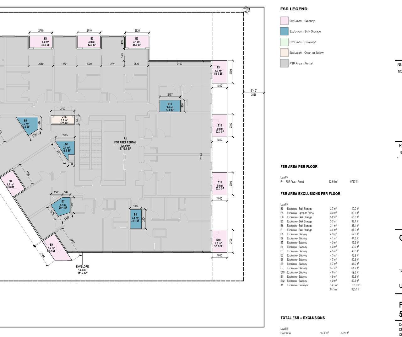 Floor plan for project from page 19 of the file 'Architectural drawings'