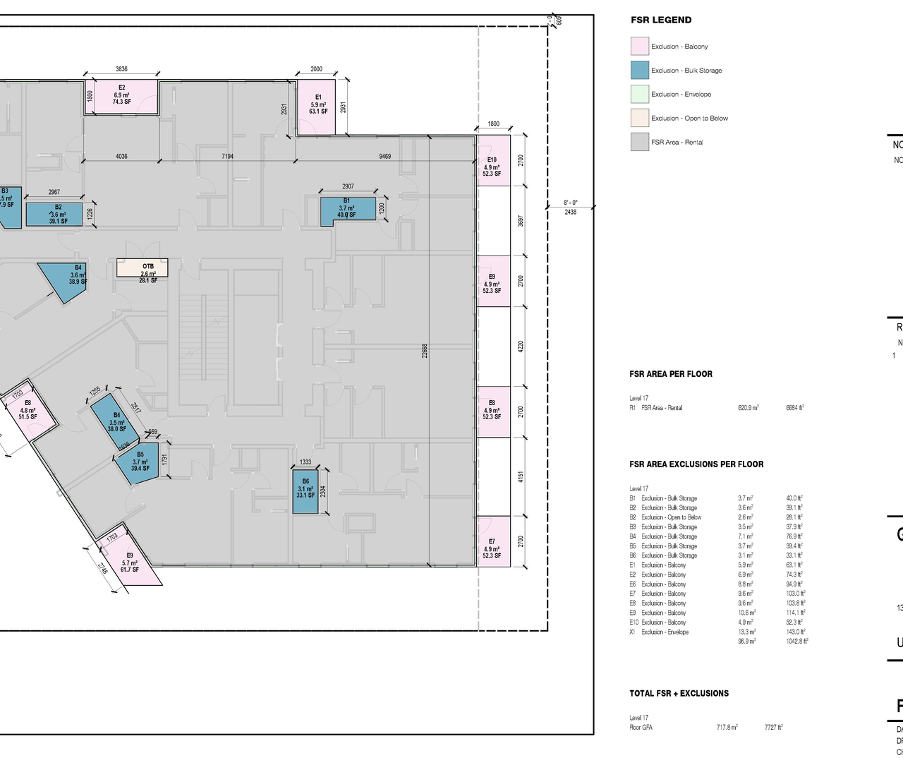 Floor plan for project from page 21 of the file 'Architectural drawings'