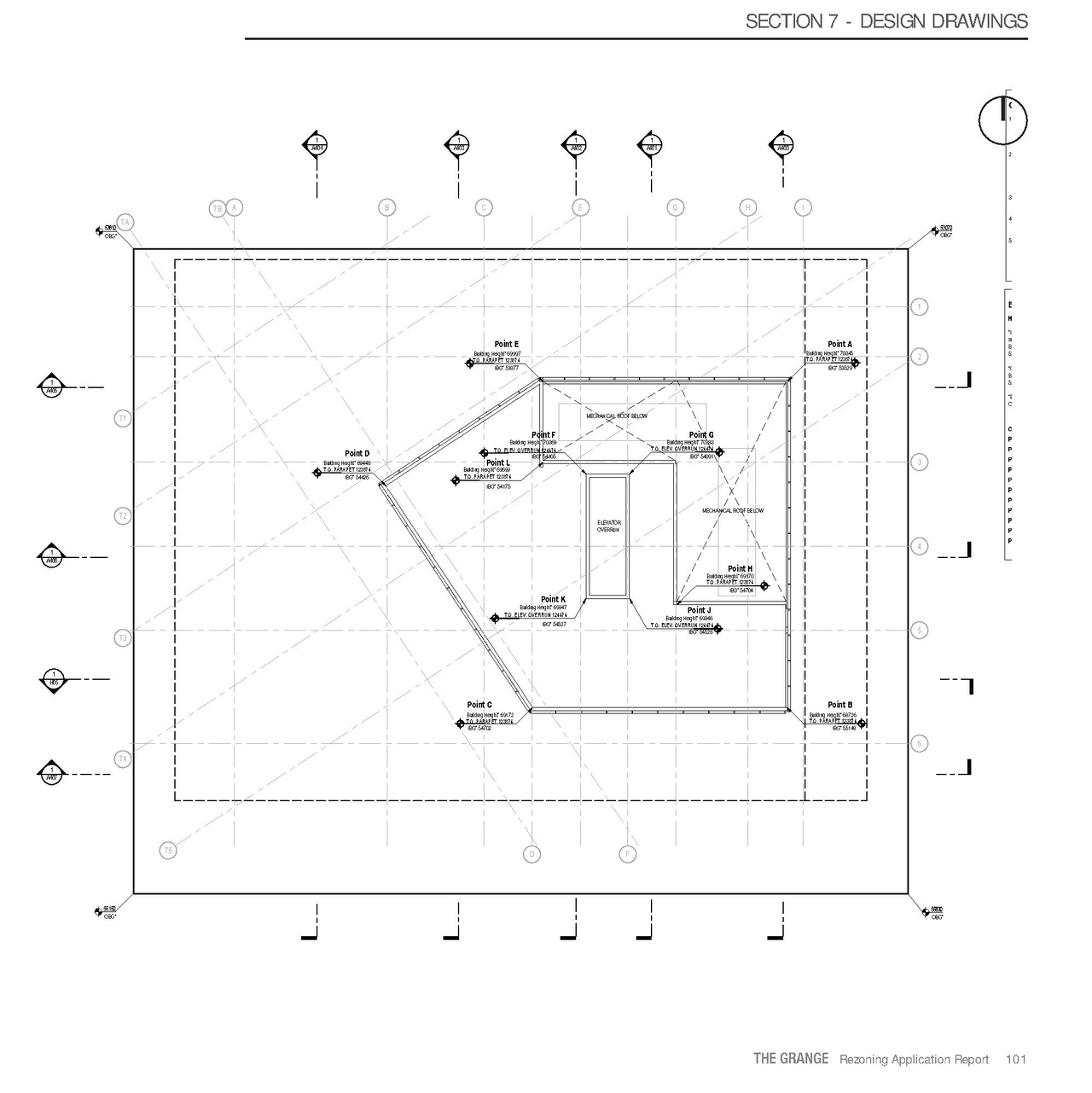 Floor plan for project from page 101 of the file 'Application booklet'