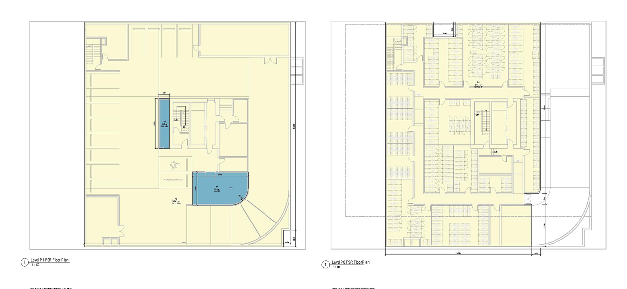 Floor plan for project from page 103 of the file 'Application booklet'