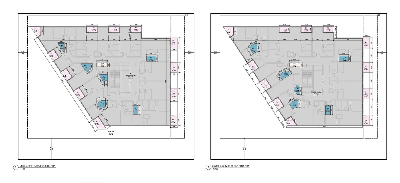 Floor plan for project from page 107 of the file 'Application booklet'