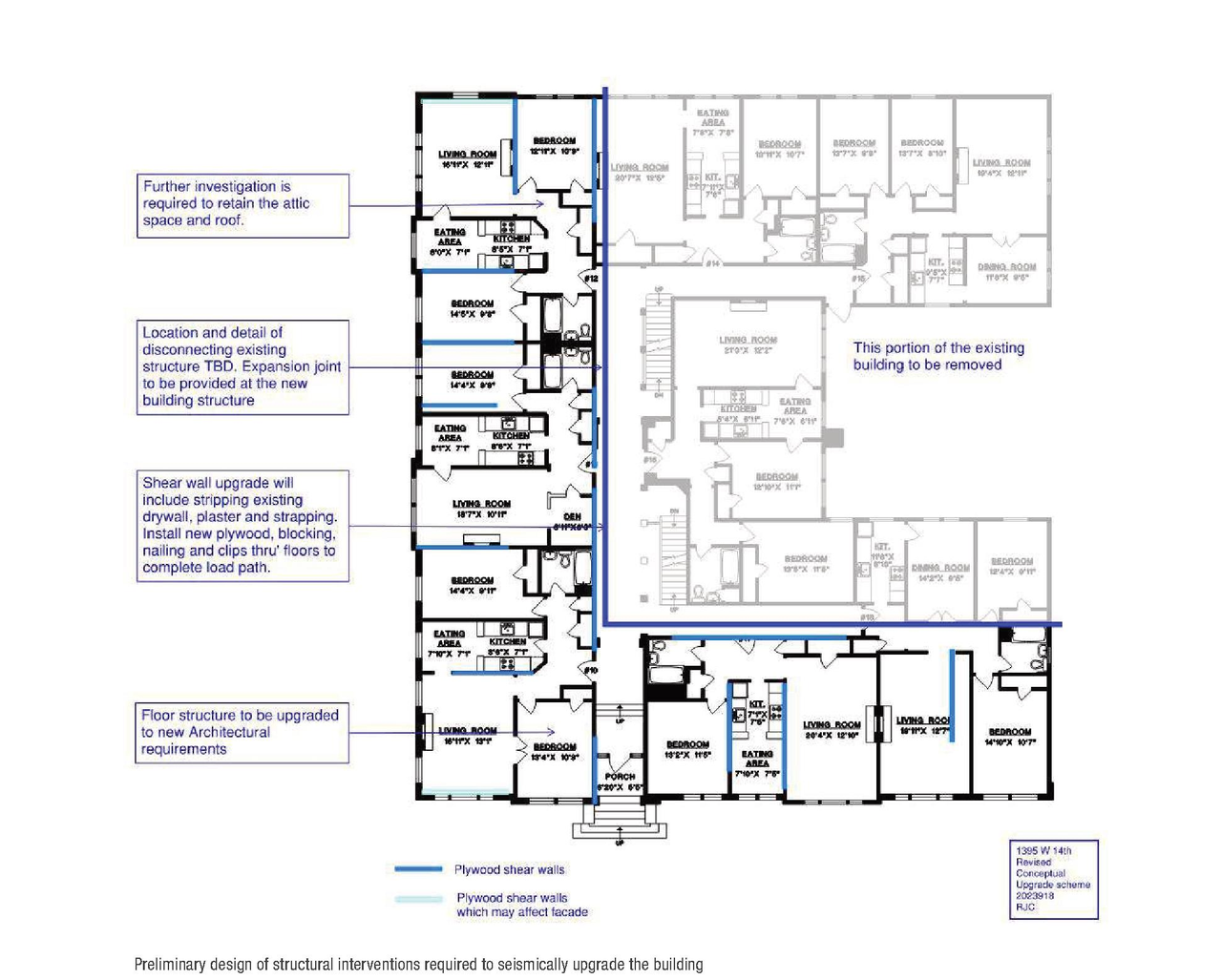 Floor plan for project from page 40 of the file 'Application booklet'