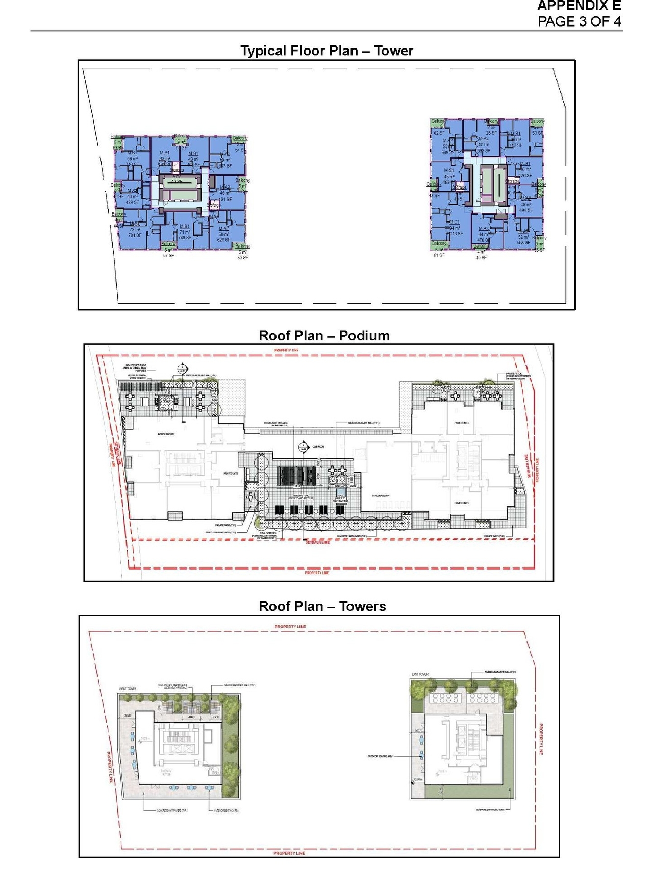 Floor plan for project from page 41 of the file 'Referral report'