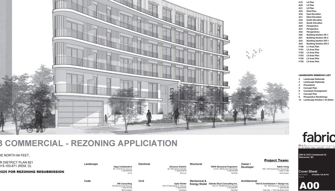 Rendering of building from page 1 of the file 'Application booklet'
