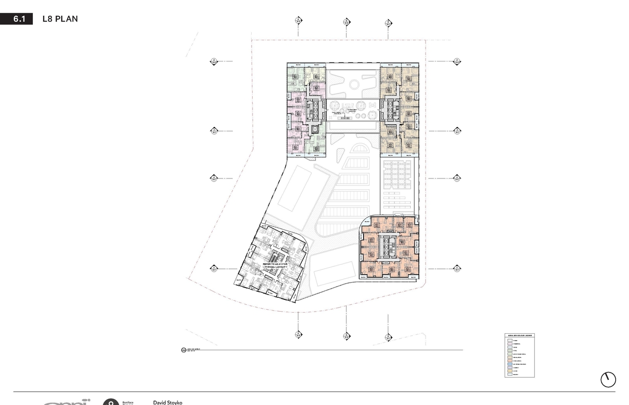 Floor plan for project from page 102 of the file 'Application booklet'