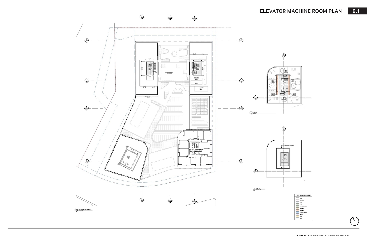 Floor plan for project from page 105 of the file 'Application booklet'
