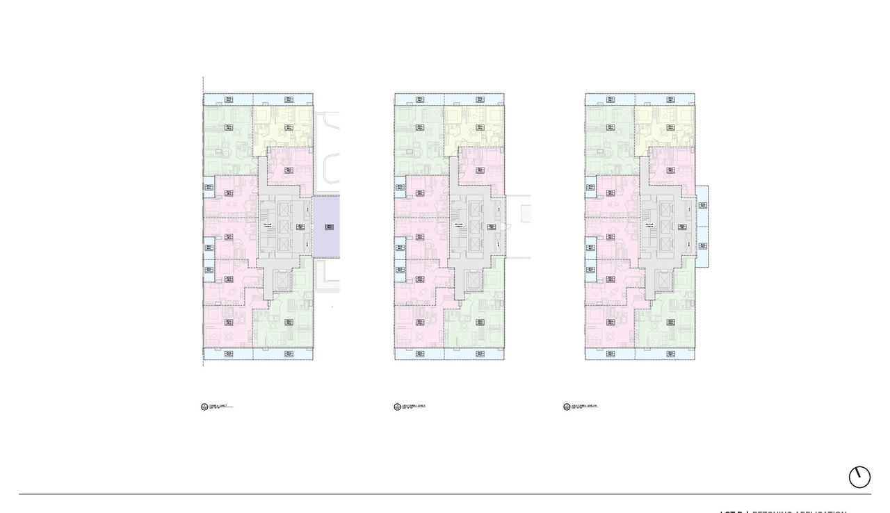 Floor plan for project from page 107 of the file 'Application booklet'
