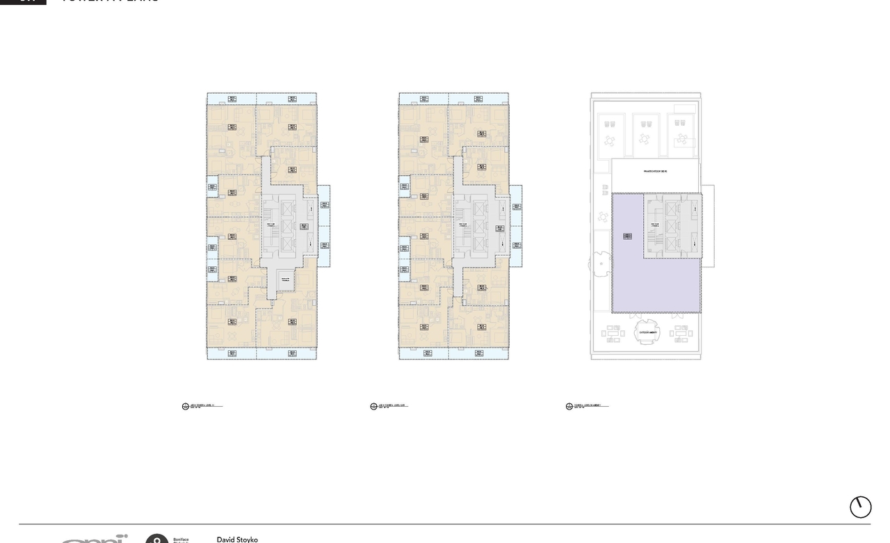 Floor plan for project from page 108 of the file 'Application booklet'
