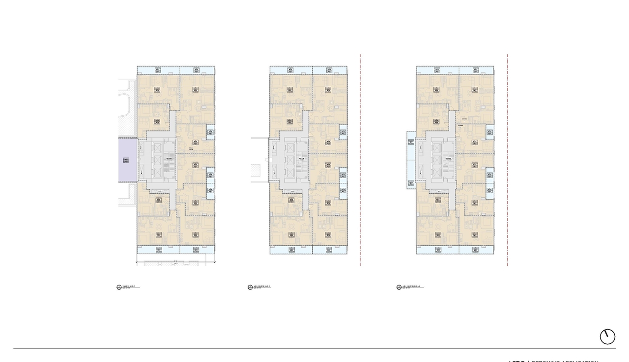 Floor plan for project from page 109 of the file 'Application booklet'