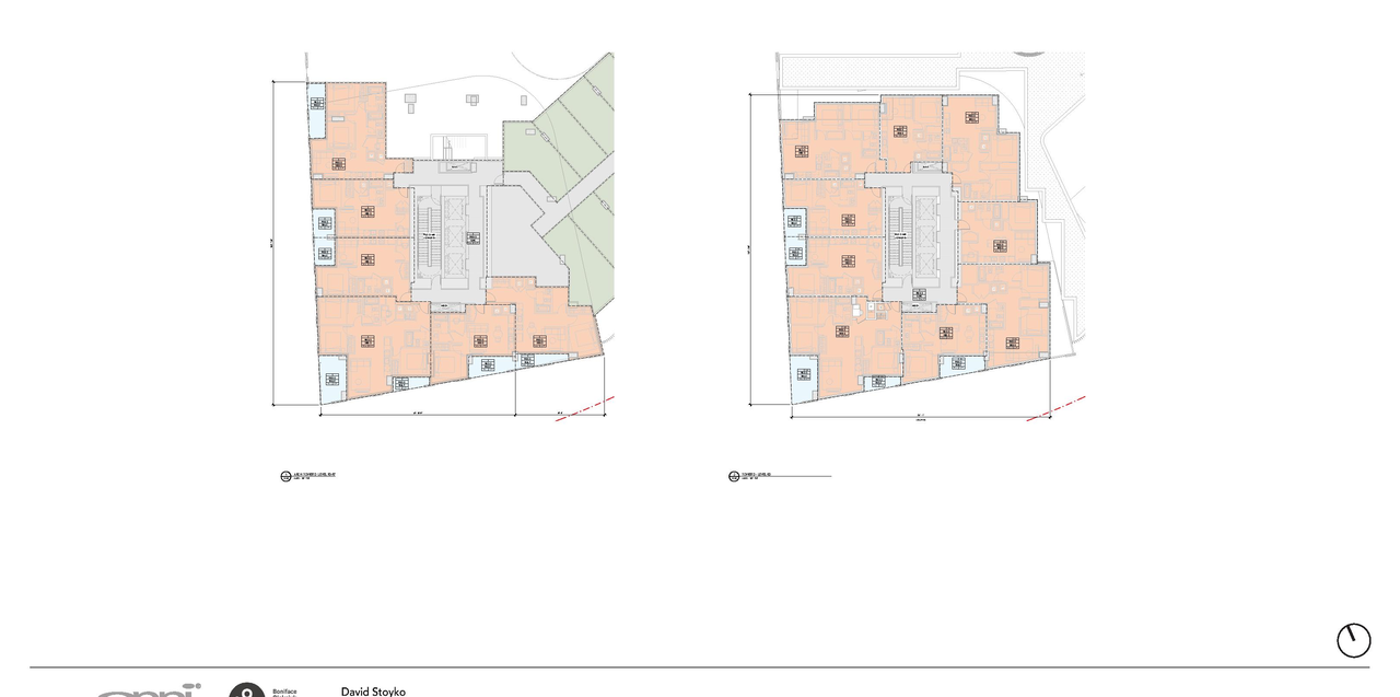 Floor plan for project from page 112 of the file 'Application booklet'