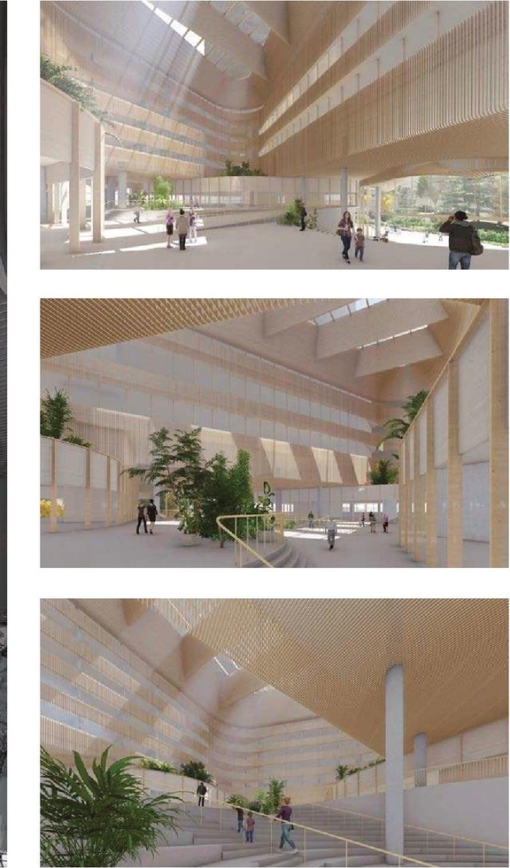 Rendering of building from page 55 of the file 'Application booklet'
