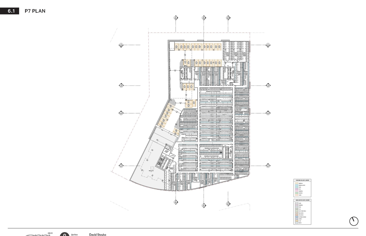 Floor plan for project from page 82 of the file 'Application booklet'