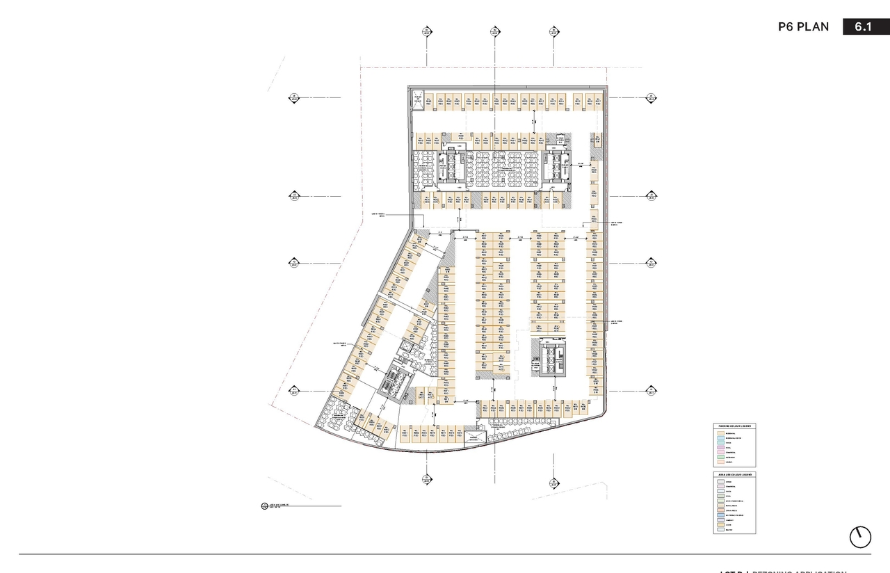Floor plan for project from page 83 of the file 'Application booklet'
