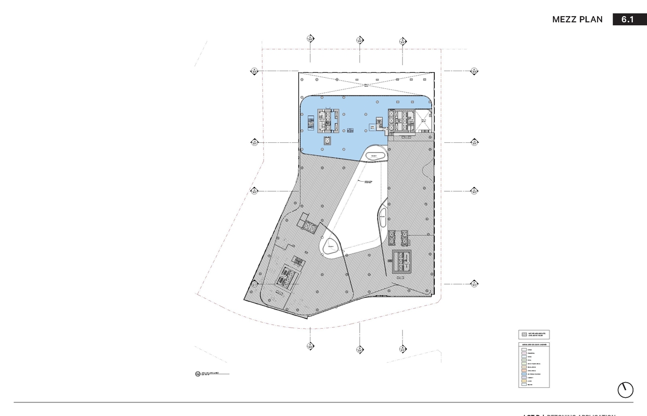 Floor plan for project from page 91 of the file 'Application booklet'