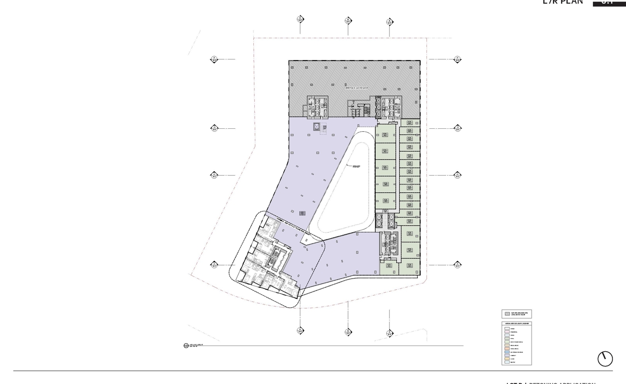 Floor plan for project from page 99 of the file 'Application booklet'
